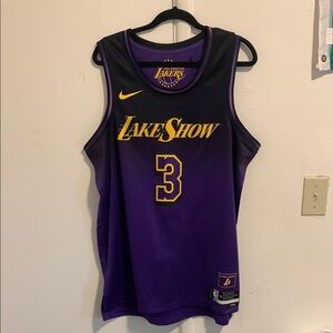 ⚡️Men’s Los Angeles Lakers #3 Anthony Davis jersey! NWT nike